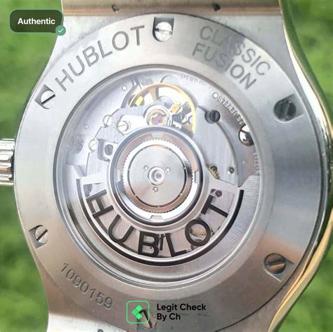 how to check if a hublot watch is real